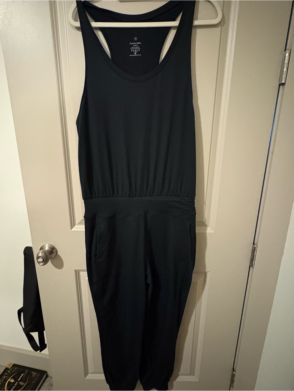 Sweaty Betty Black Sleeveless Jumpsuit